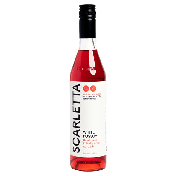 White Possum Scarletta Bitter Citrus Amaro 500ml