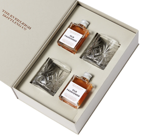 Everleigh Bottling Co Old Fashioned Rocks Glass Set