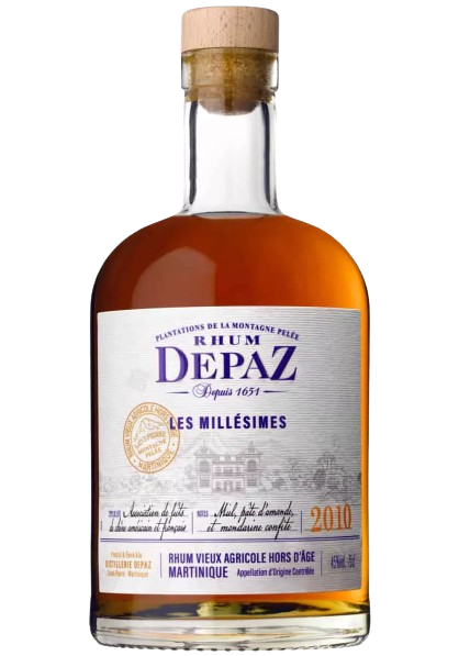 Depaz Les Millesimes Rhum Agricole 2010