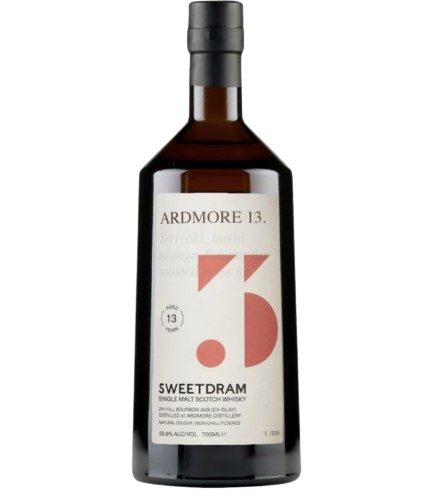 Sweetdram Ardmore 13YO Cask Strength Single Malt Scotch Whisky 700ml