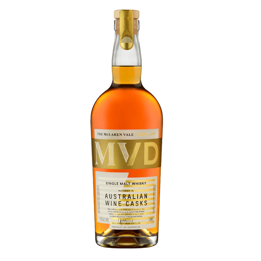 McLaren Vale Distillery Australian Wine Cask Single Malt Whisky 700ml