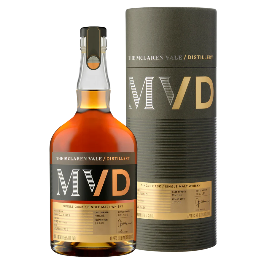 McLaren Vale Distillery Maxwell Mead Cask Single Malt Whisky 700ml
