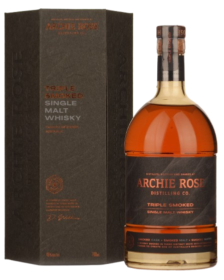Archie Rose Distilling Co Triple Smoked Single Malt Whisky 700ml