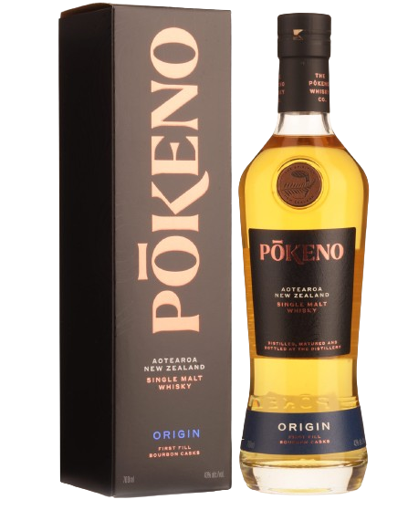 Pokeno Origin New Zealand Single Malt Whisky 700ml