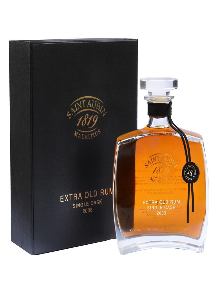 St Aubin Extra Old Single Cask Agricole Rum 15Yo