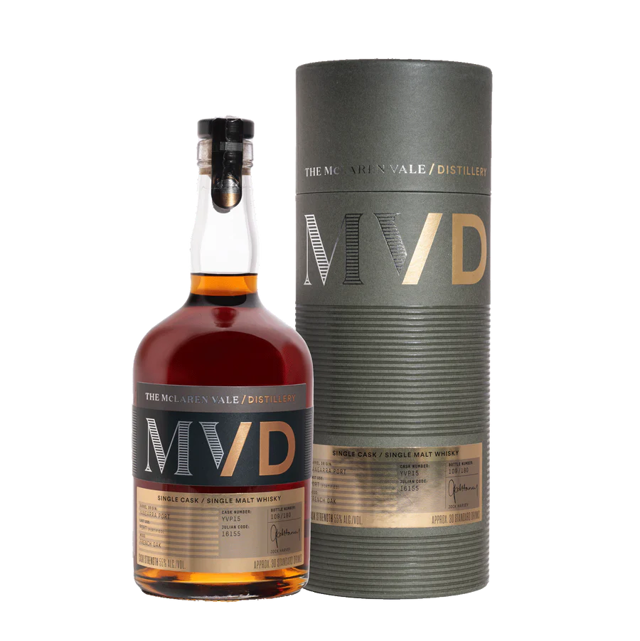 McLaren Vale Distillery Yangarra Port Cask Single Malt Whisky 700ml