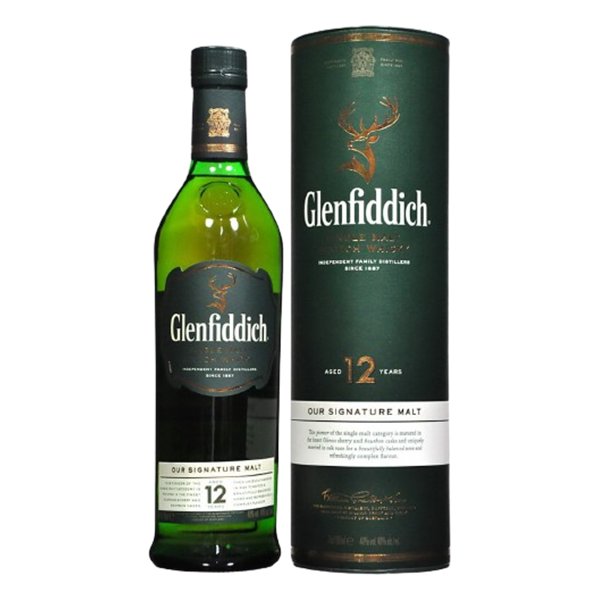 Glenfiddich 12 Year Old Single Malt Whisky