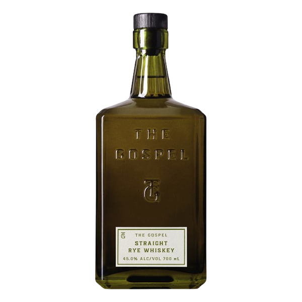 The Gospel Straight Rye Whiskey 700Ml