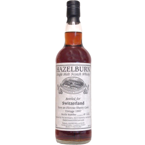 Hazelburn 1997 8YO Bottling for Switzerland 700ml